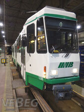 Straßenbahntriebwagen KT4Dm Wagen Nr. 1286