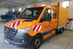 Lkw Mercedes 416 CDI Sprinter Doppelkabine Pritsche