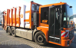 Müllwagen Kirchhoff Ecotec 2738 Bluepower 6x2/4