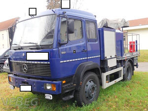 Lkw Mercedes 917 AF 4x4 Lichtmastwagen