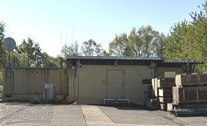 Containerkomplex Drehtainer, bestehend aus: