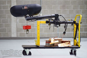 External Rescue Hoist Assembly for Helicopter